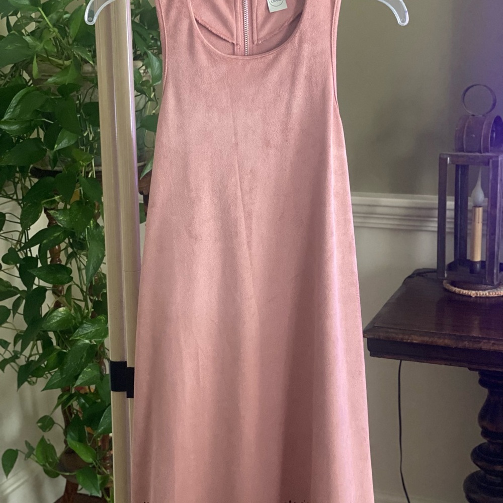 NWOT Paper Crane Blush Pink Midi Dress